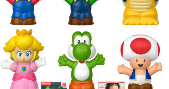 Bonequinhos Super Mario Bros. Little People (Fisher-Price)