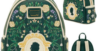 Mini-Mochila Floral da Série Bridgerton da Netflix (Loungefly)