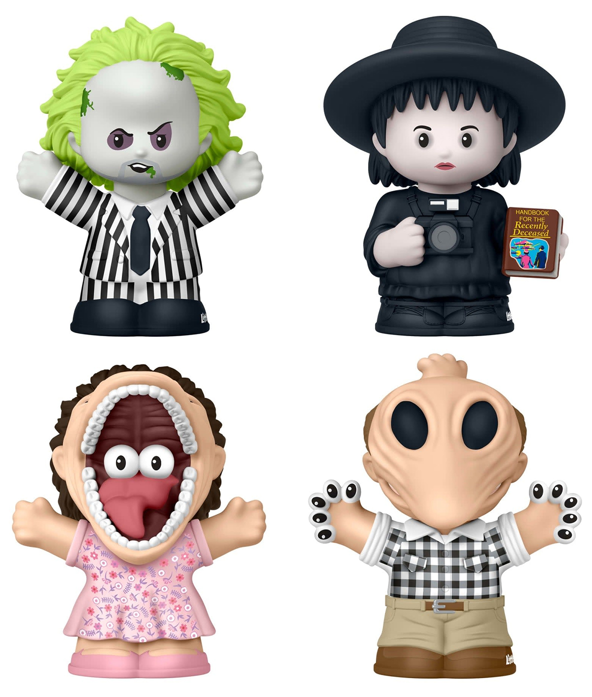 Bonecos Beetlejuice Os Fantasmas se Divertem Little People Collector