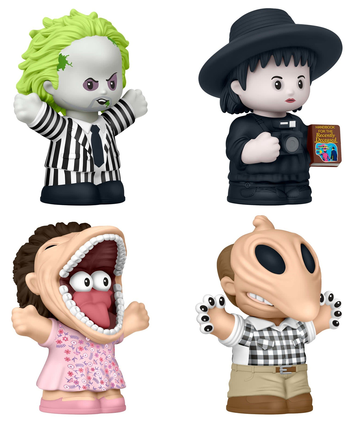 Bonecos Beetlejuice Os Fantasmas se Divertem Little People Collector
