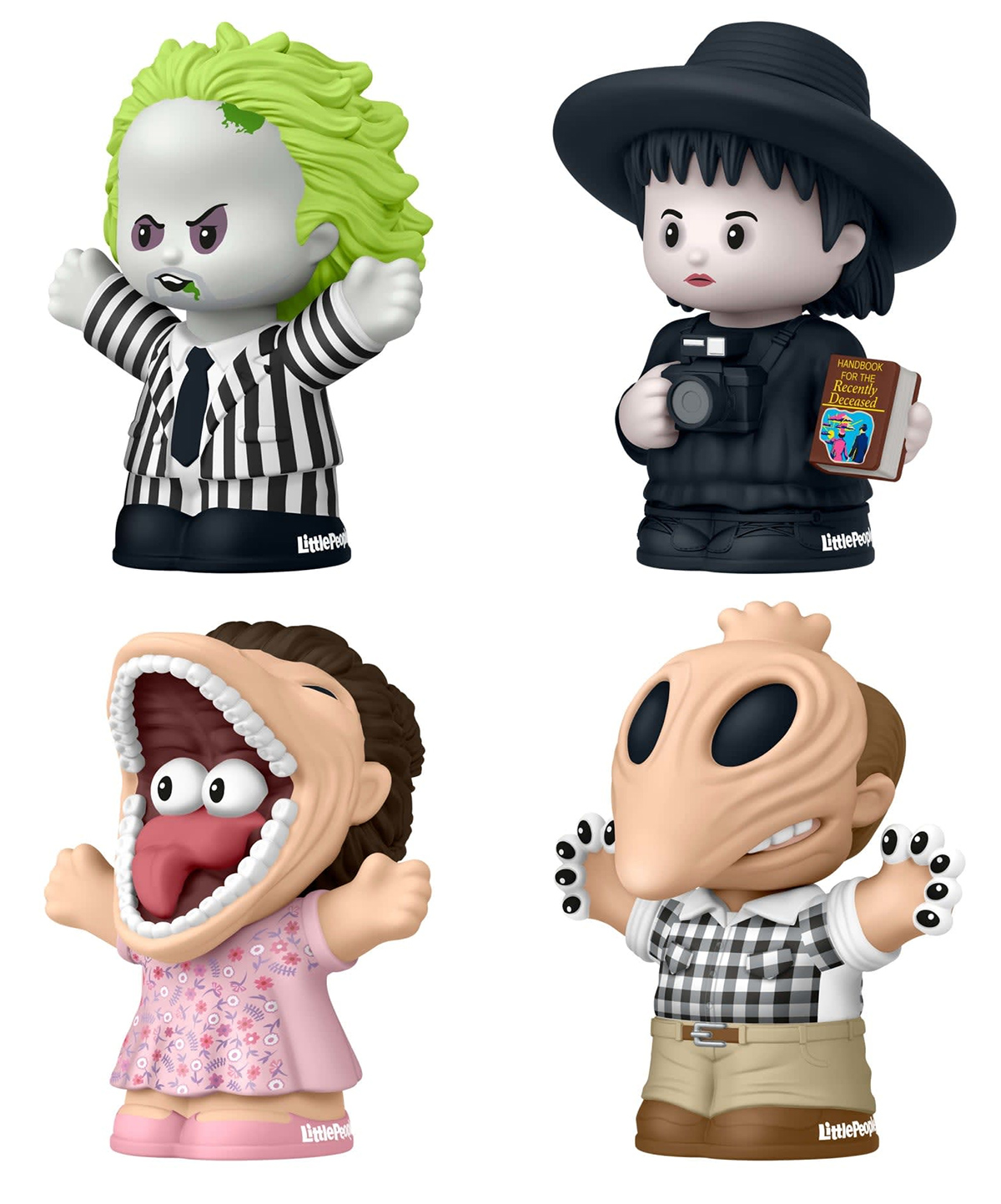 Bonecos Beetlejuice Os Fantasmas se Divertem Little People Collector