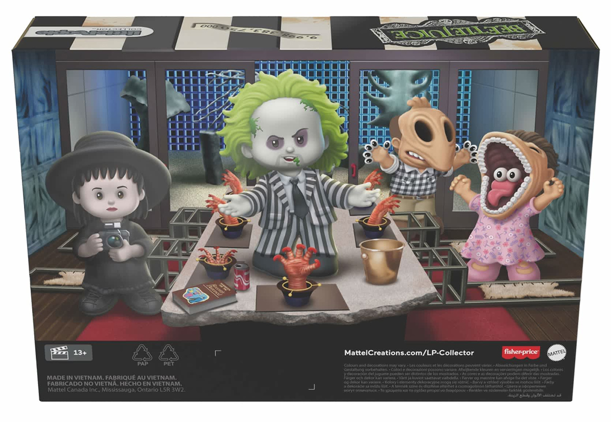 Bonecos Beetlejuice Os Fantasmas se Divertem Little People Collector