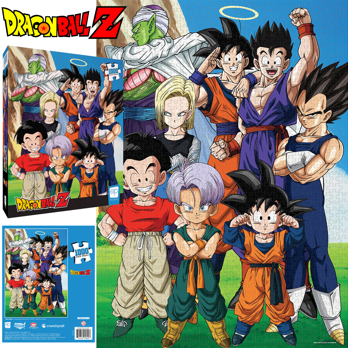 Quebra-Cabeça Dragon Ball Z Saga Boo (Buu Saga)