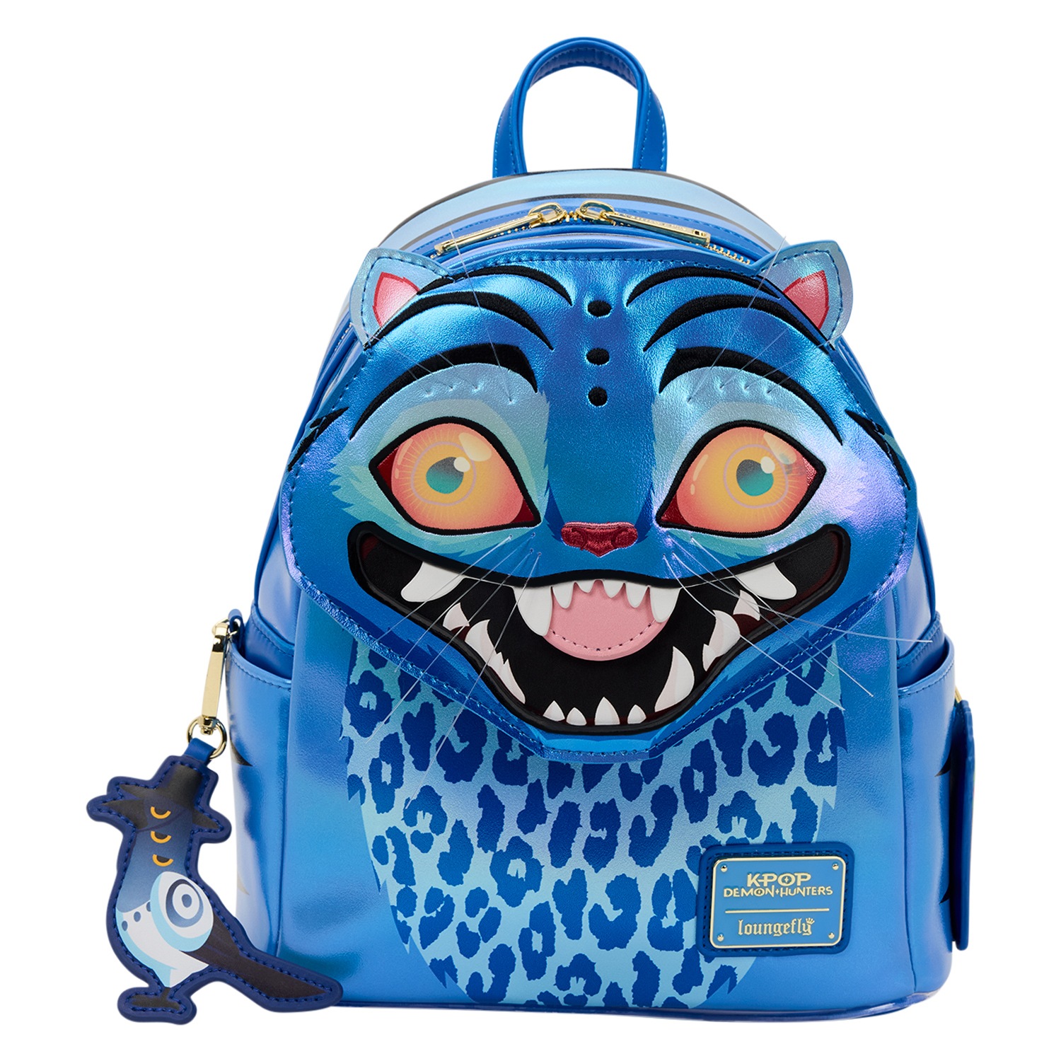 Mini-Mochila Tigre Derpy, Mascote das Guerreiras do K-Pop (KPop Demon Hunters)