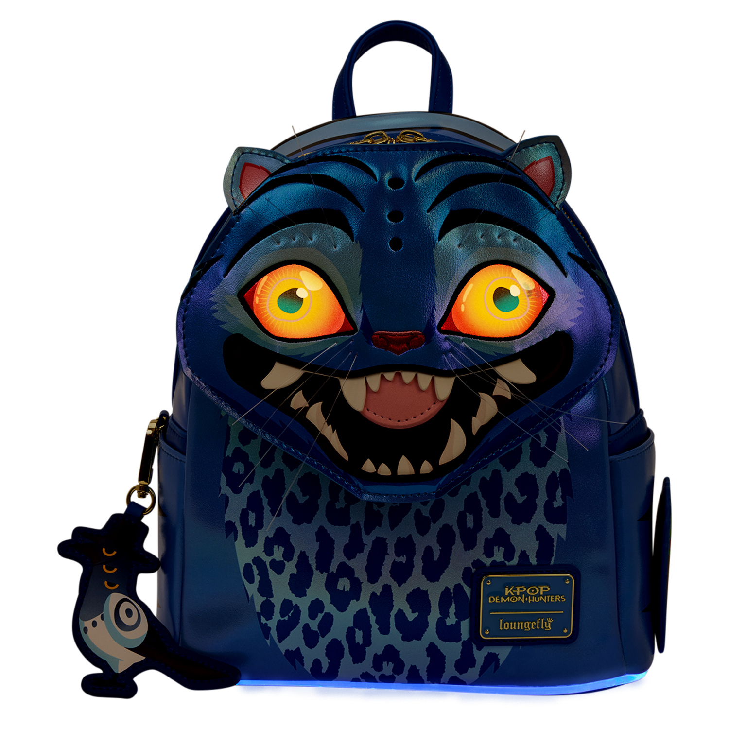 Mini-Mochila Tigre Derpy, Mascote das Guerreiras do K-Pop (KPop Demon Hunters)