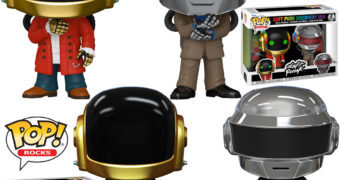 Bonecos Pop! Rocks da Banda Daft Punk “Discovery” e “Alive”