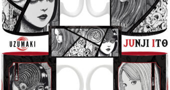 Canecas Junji Ito Uzumaki – A Espiral do Horror com Azami Kurotani e Kirie Goshima