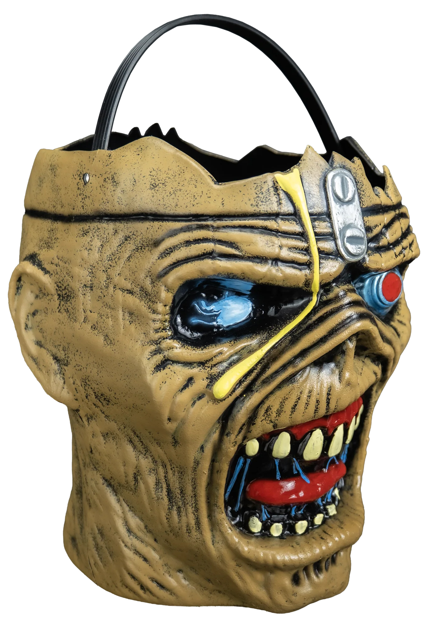 Balde Iron Maiden Candy Pail com o Mascote Eddie