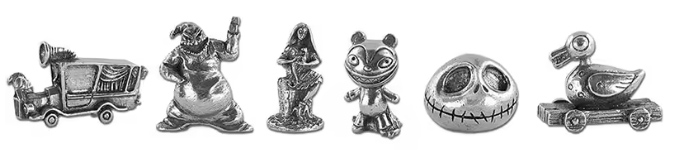 Jogo Monopoly O Estranho Mundo de Jack de Henry Selick e Tim Burton