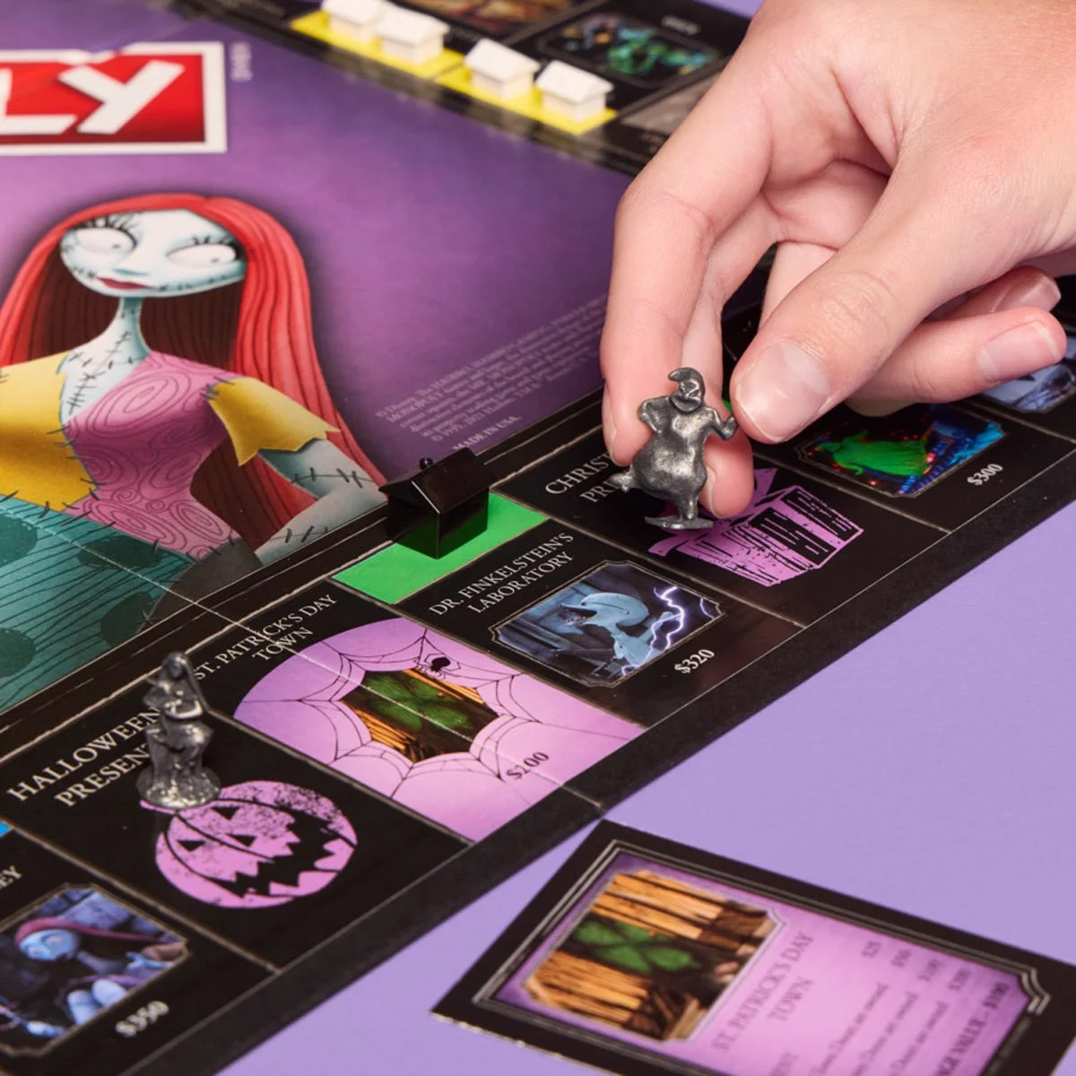 Jogo Monopoly O Estranho Mundo de Jack de Henry Selick e Tim Burton