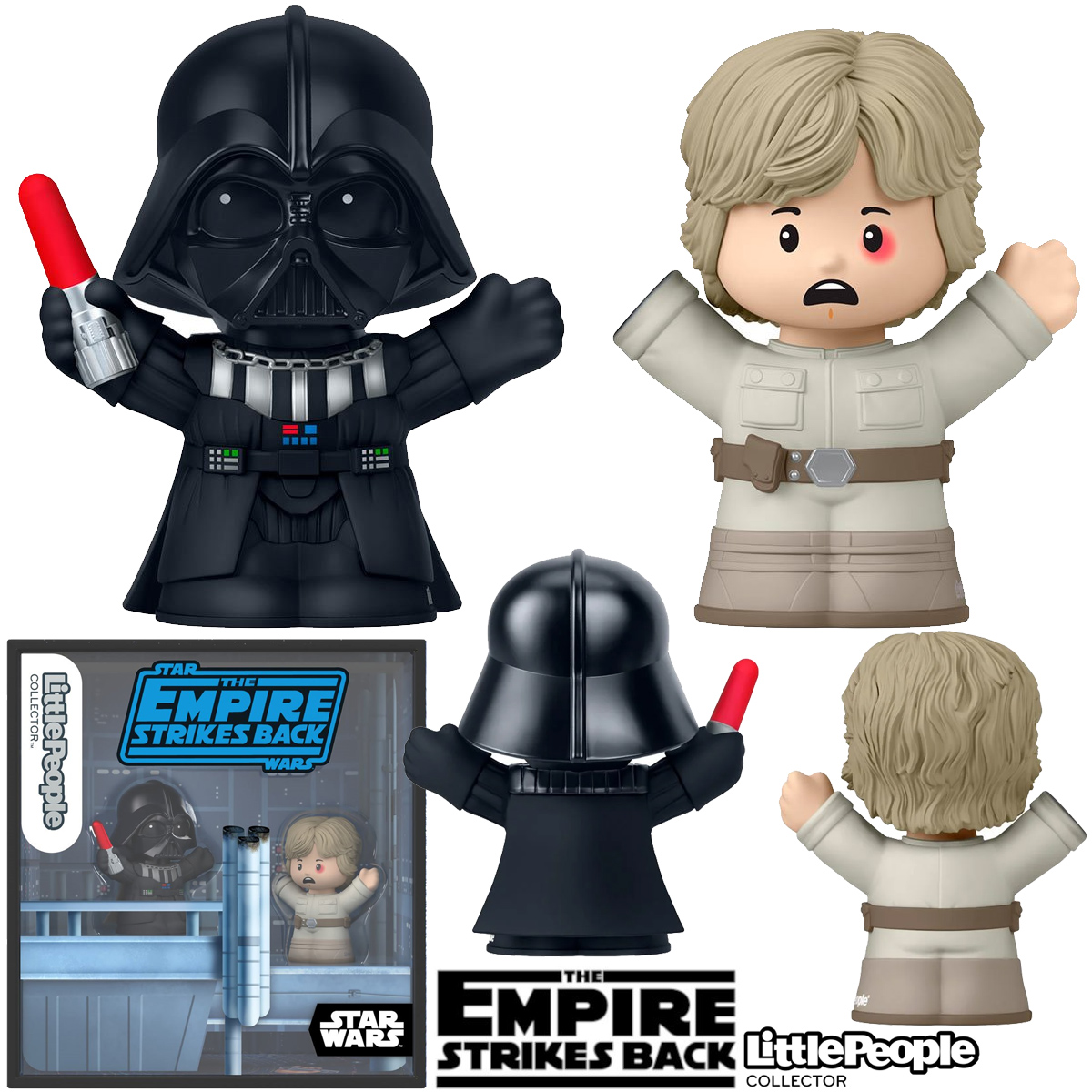 Bonequinhos Star Wars Little People Collector: “Luke, Eu Sou Seu Pai”