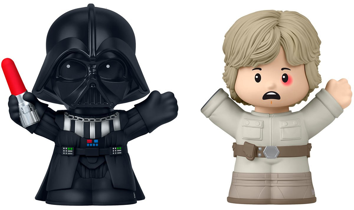 Bonequinhos Star Wars Little People Collector: “Luke, Eu Sou Seu Pai”