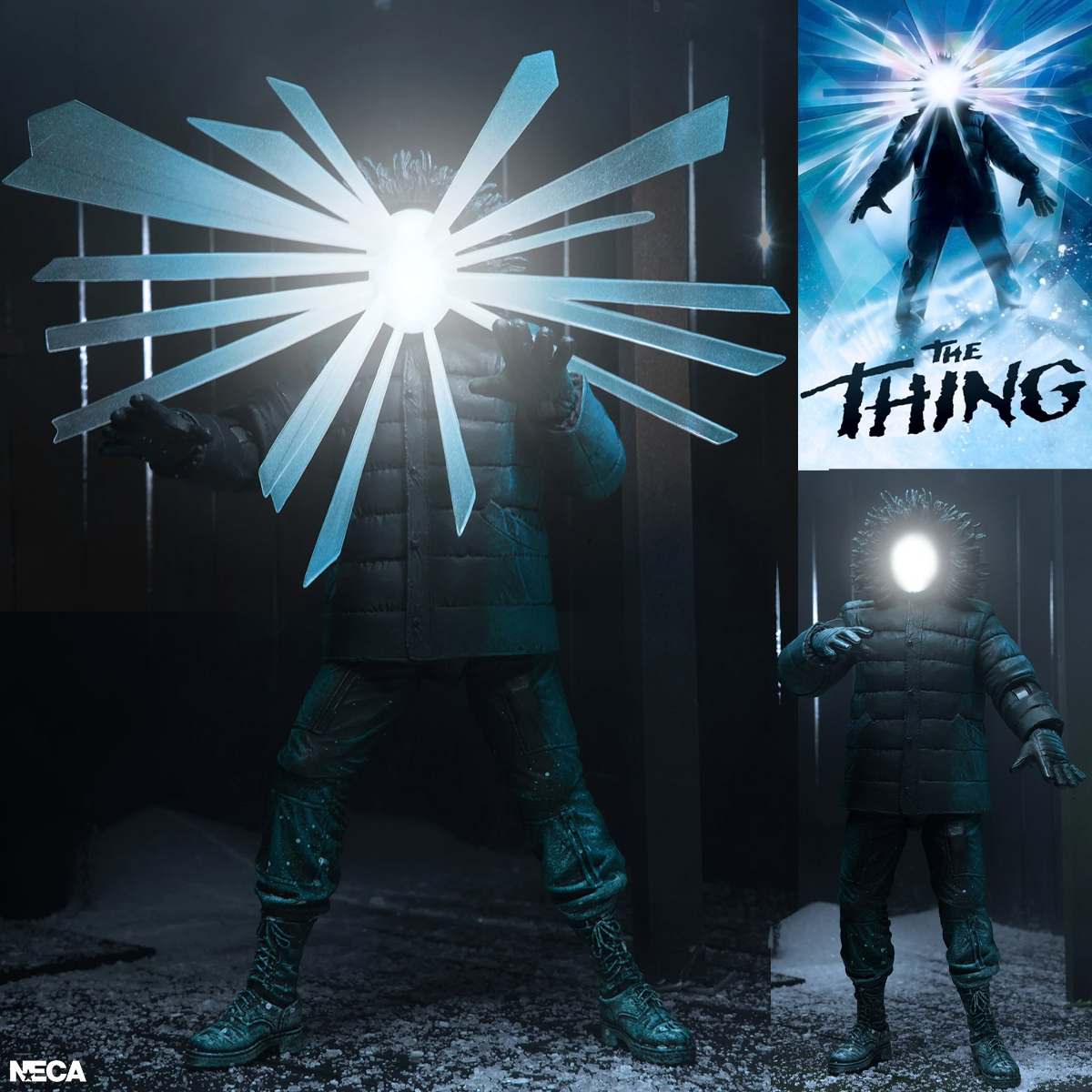 Action Figure Neca O Enigma de Outro Mundo (The Thing) Pôster de Dylan Struzan