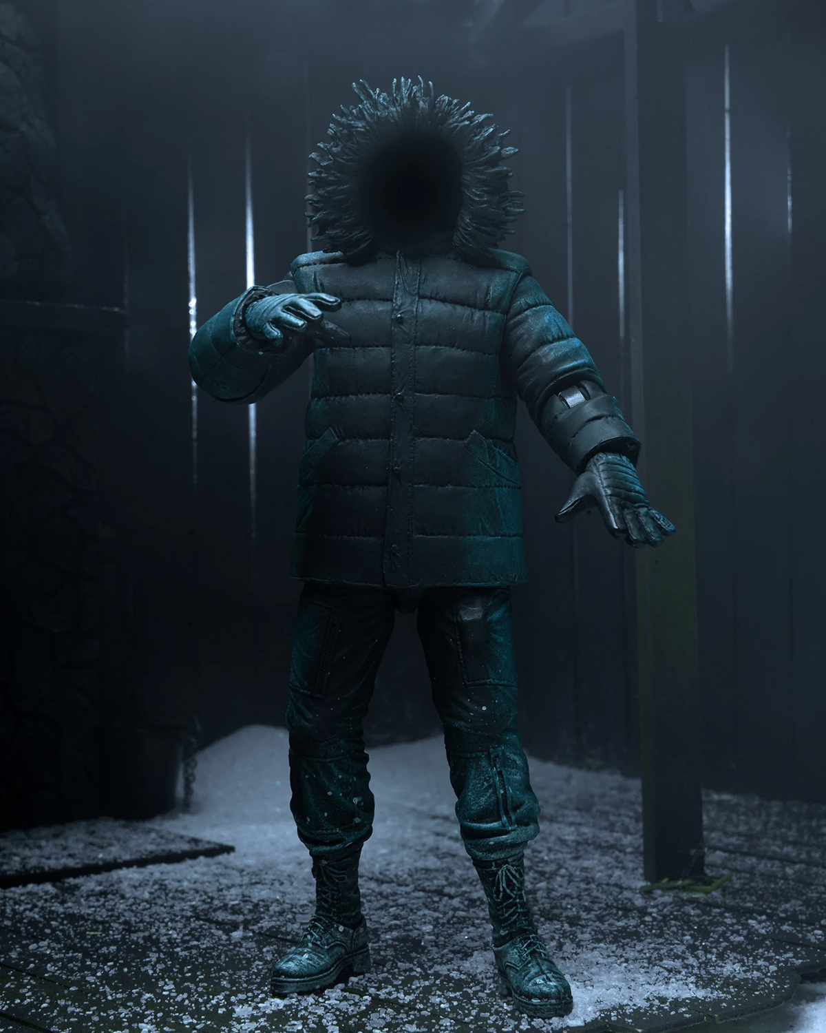 Action Figure Neca O Enigma de Outro Mundo (The Thing) Pôster de Dylan Struzan