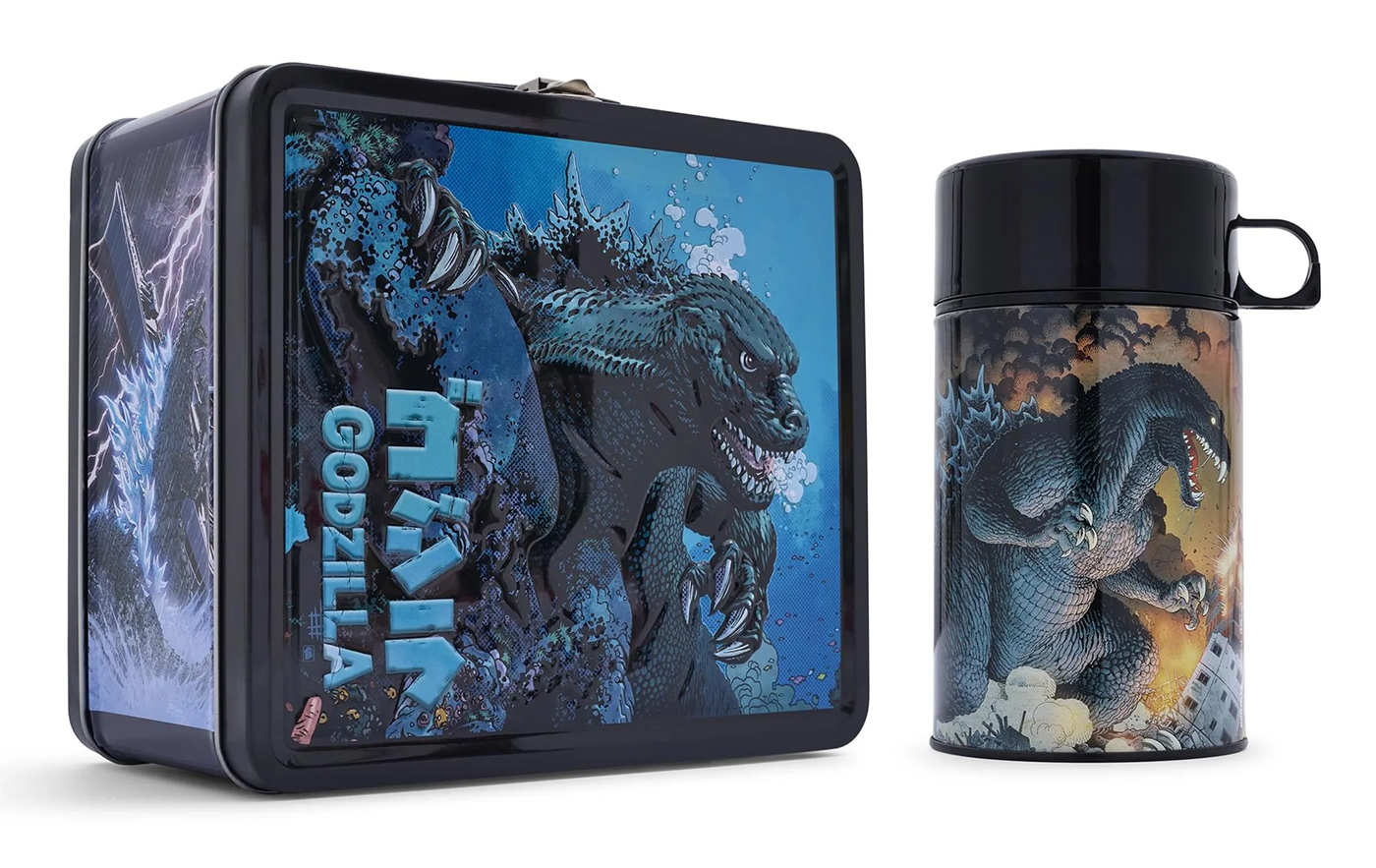 Lancheira de Lata Godzilla Vs. Mechagodzilla