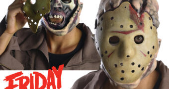 Máscara Sexta-Feira 13 Jason Voorhees 2 em 1
