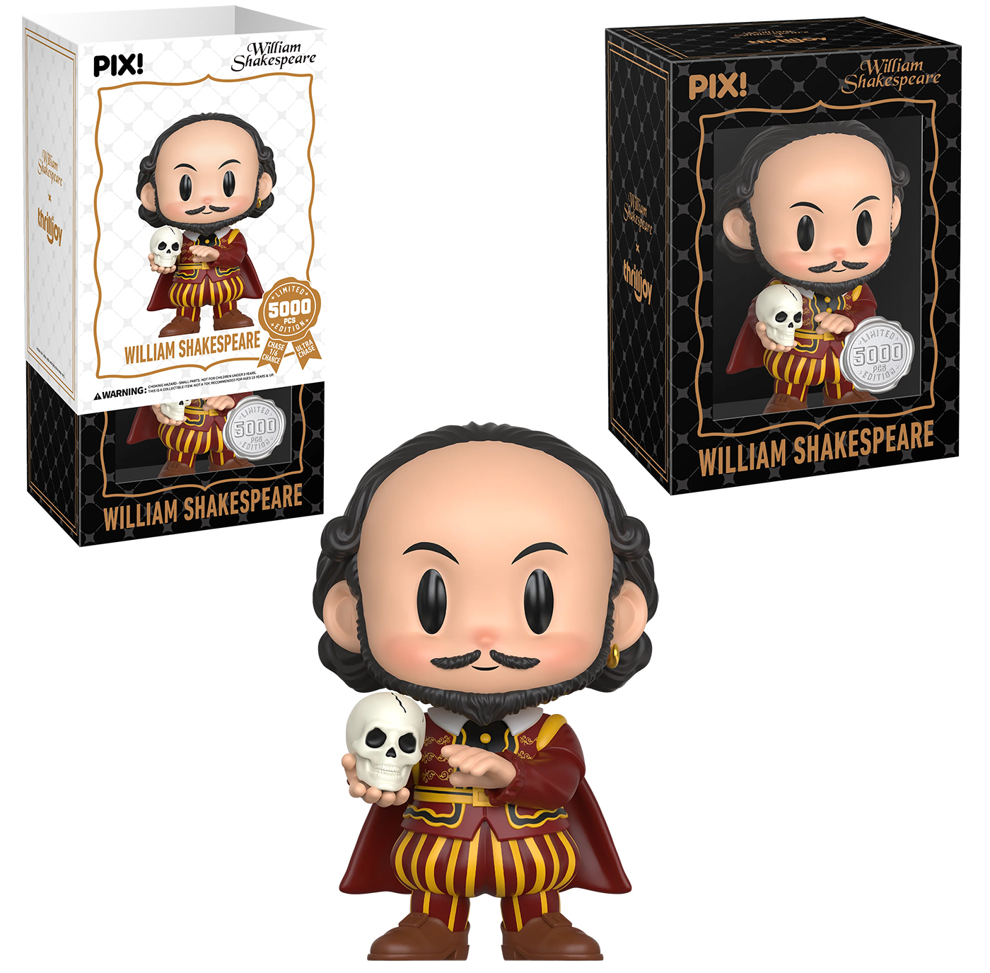 Boneco William Shakespeare Thrilljoy PIX!