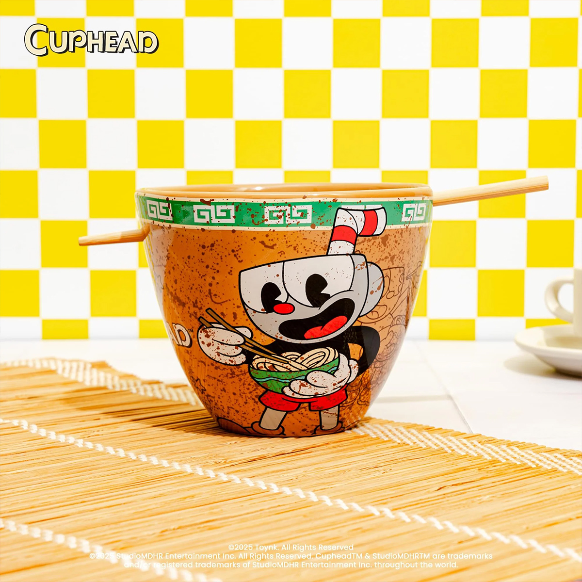 Tigela Ramen do Game Cuphead