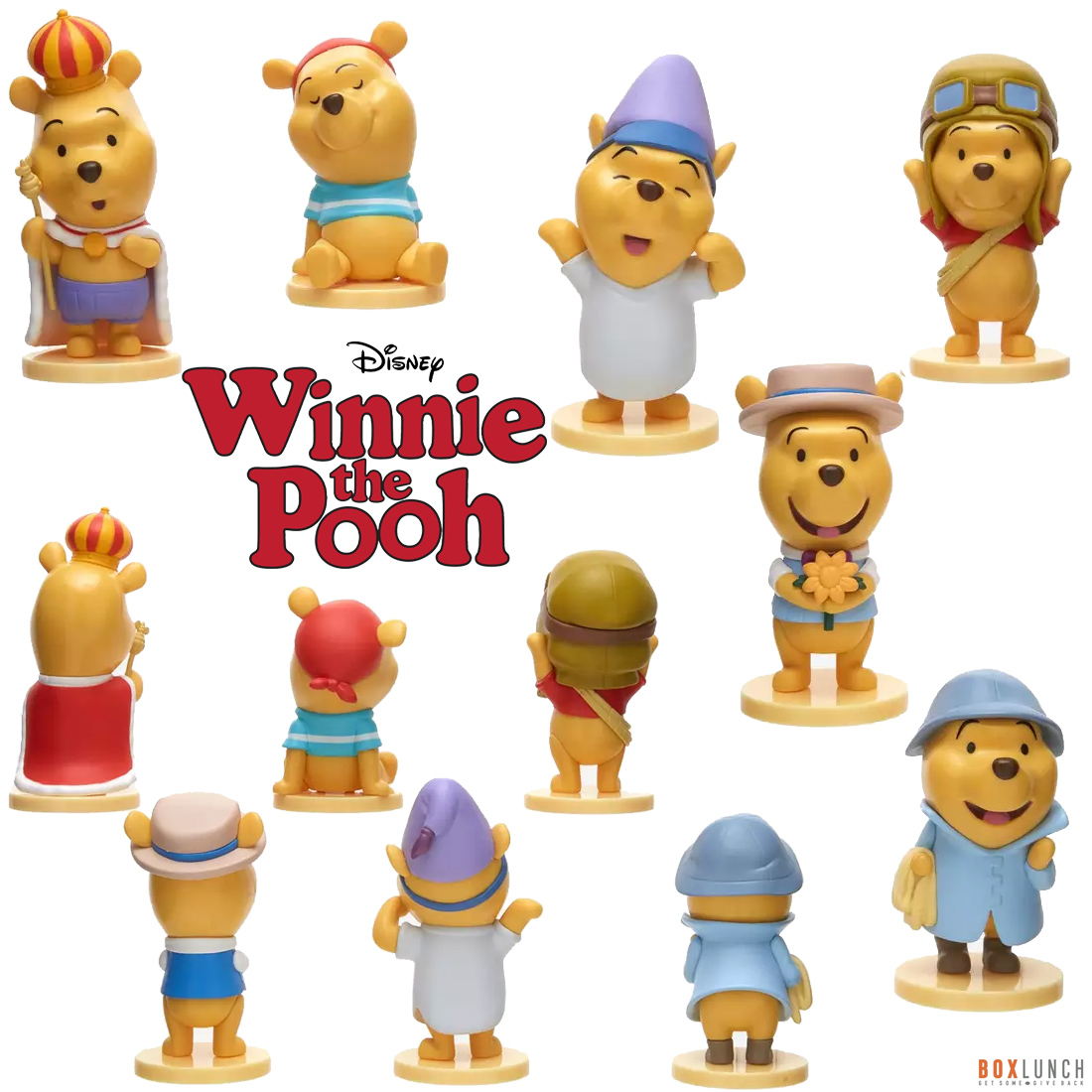 Mini-Figuras Ursinho Pooh com Fantasias (Blind Box)