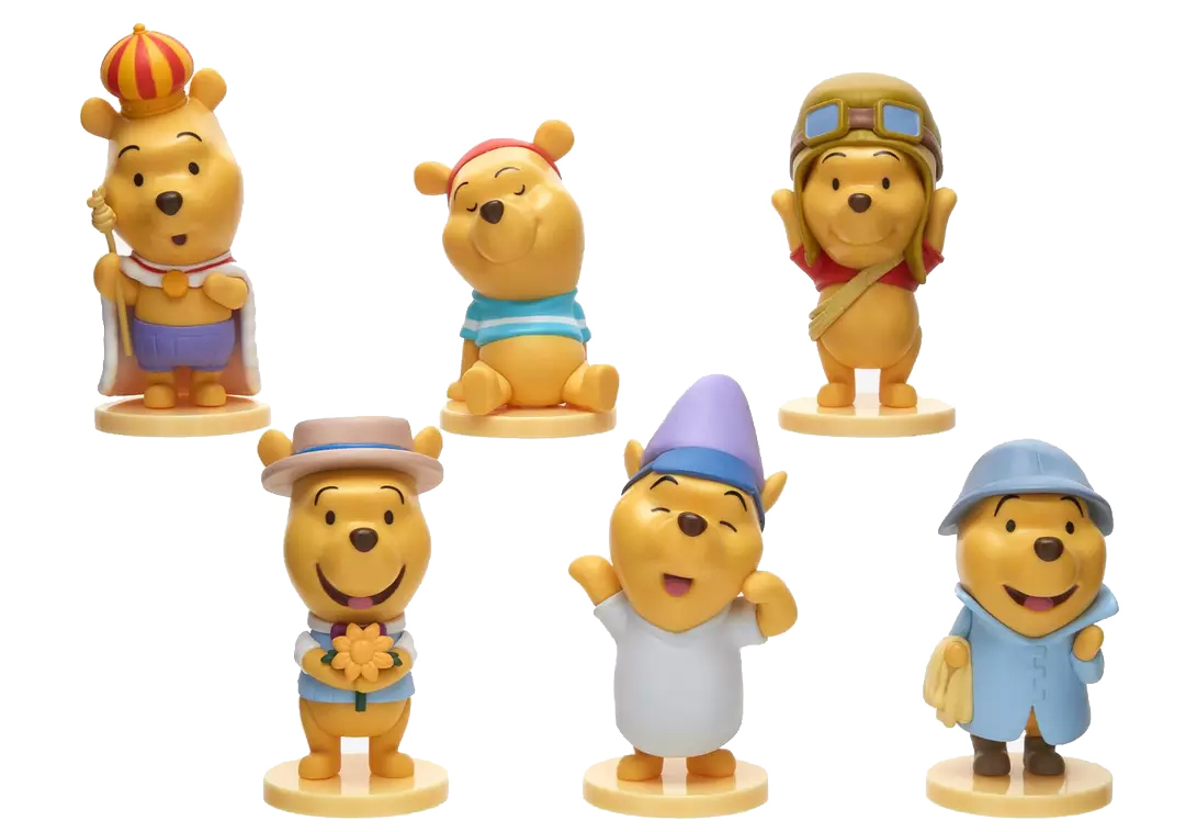 Mini-Figuras Ursinho Pooh com Fantasias (Blind Box)