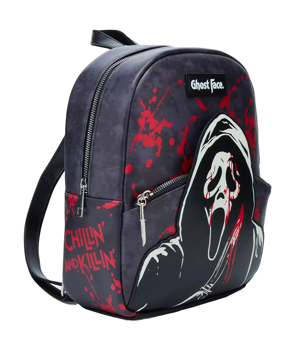 Mini-Mochila Ghost Face “Blood Splatter” do Filme Pânico (Scream)