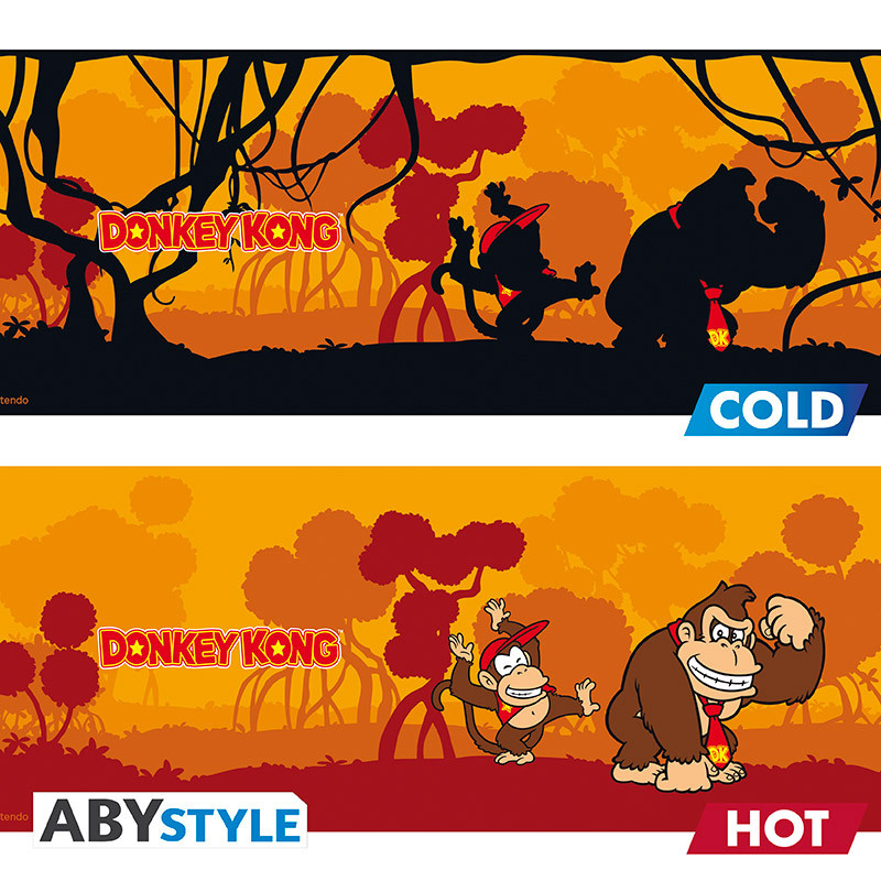 Caneca de Calor Reativa Donkey Kong e Diddy