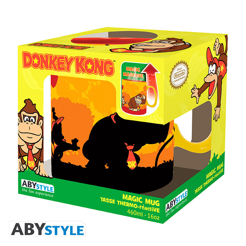 Caneca de Calor Reativa Donkey Kong e Diddy