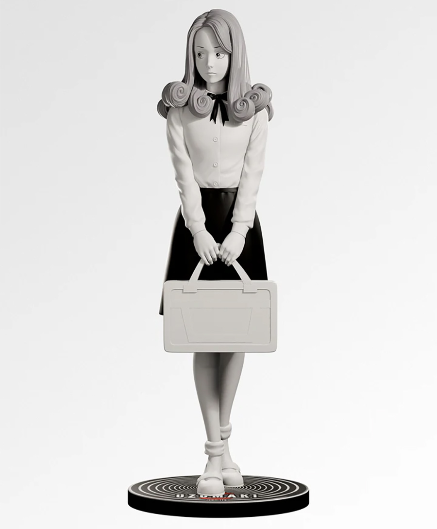 Estátua Kirie Goshima do Mangá Uzumaki de Junji Ito