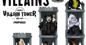 Mini-Figuras Vilãs Disney Mini Egg Attack em Torre Maléfica
