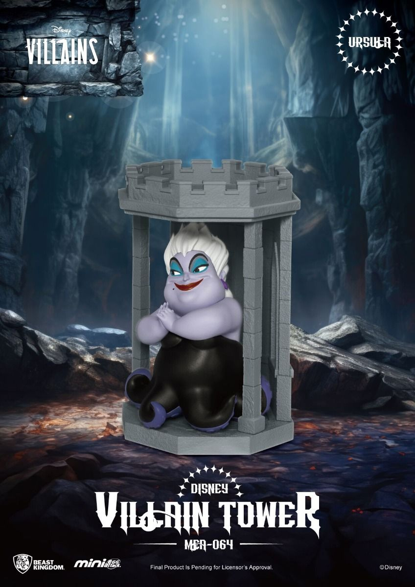 Mini-Figuras Vilãs Disney Mini Egg Attack em Torre Maléfica