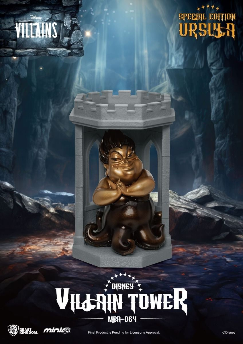 Mini-Figuras Vilãs Disney Mini Egg Attack em Torre Maléfica