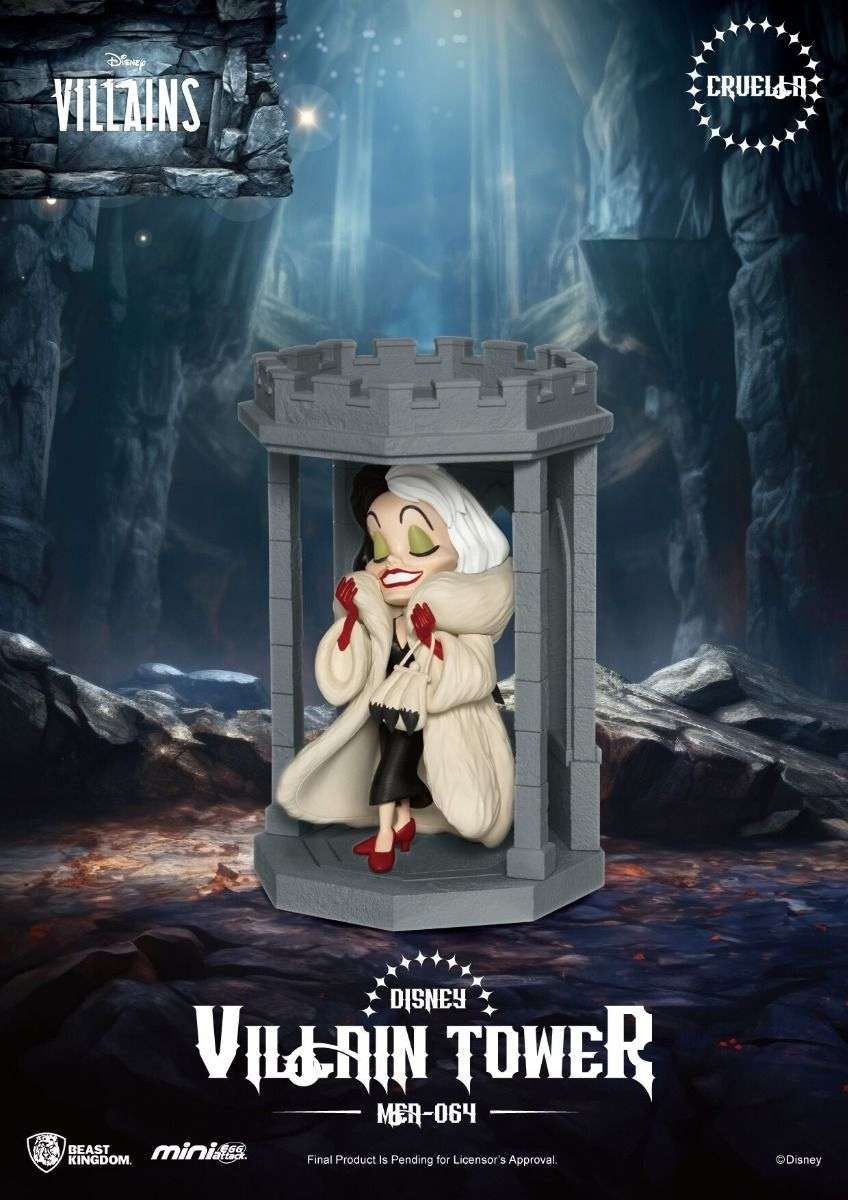 Mini-Figuras Vilãs Disney Mini Egg Attack em Torre Maléfica