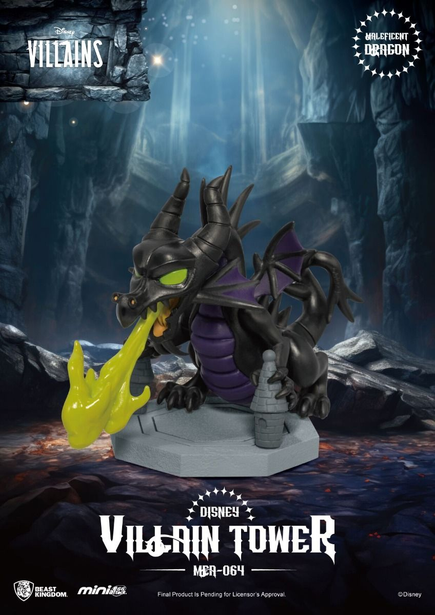 Mini-Figuras Vilãs Disney Mini Egg Attack em Torre Maléfica