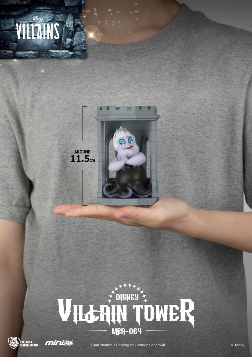Mini-Figuras Vilãs Disney Mini Egg Attack em Torre Maléfica