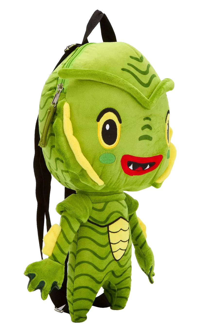 Mochila de Pelúcia “Gill-man”, O Monstro da Lagoa Negra (Monstros da Universal)