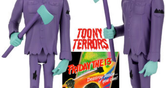 Figura Jason Voorhees Toony Terrors do Game Friday the 13th (1989) em estilo Desenho Animado