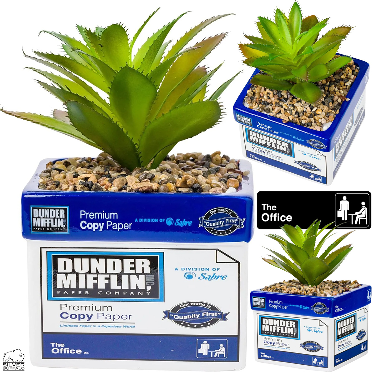 Mini-Vaso de Plantas The Office: Caixa de Papel da Dunder Mifflin