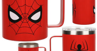 Caneca Homem-Aranha de Aço Inoxidável (Marvel)