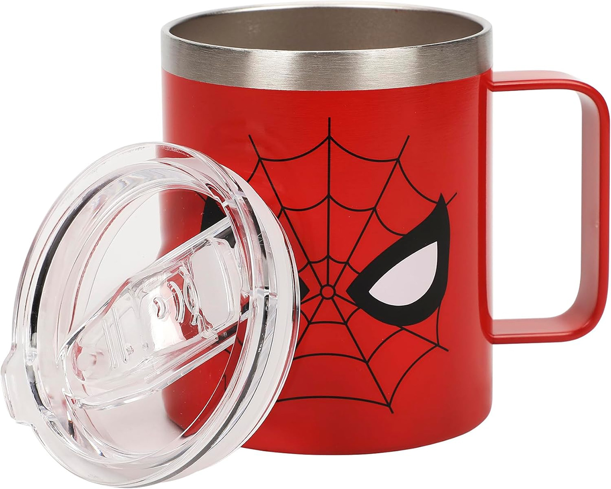 Caneca Homem-Aranha de Aço Inoxidável (Marvel)