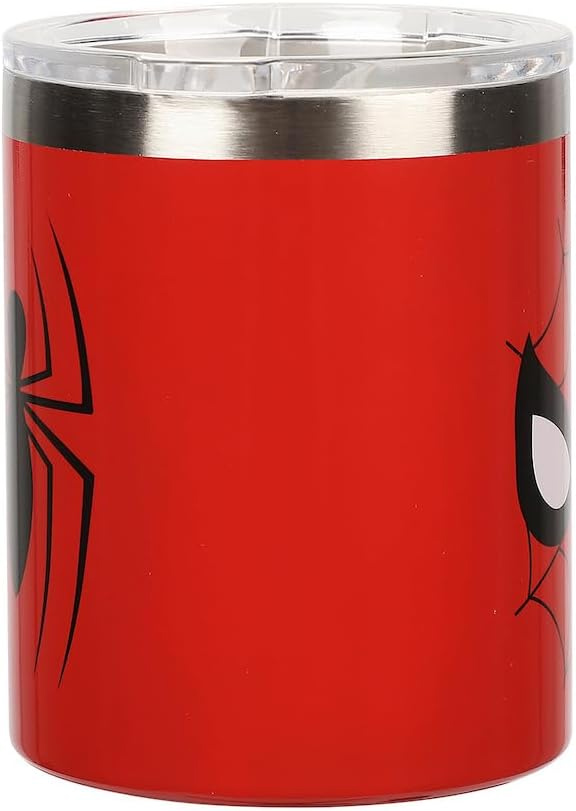 Caneca Homem-Aranha de Aço Inoxidável (Marvel)