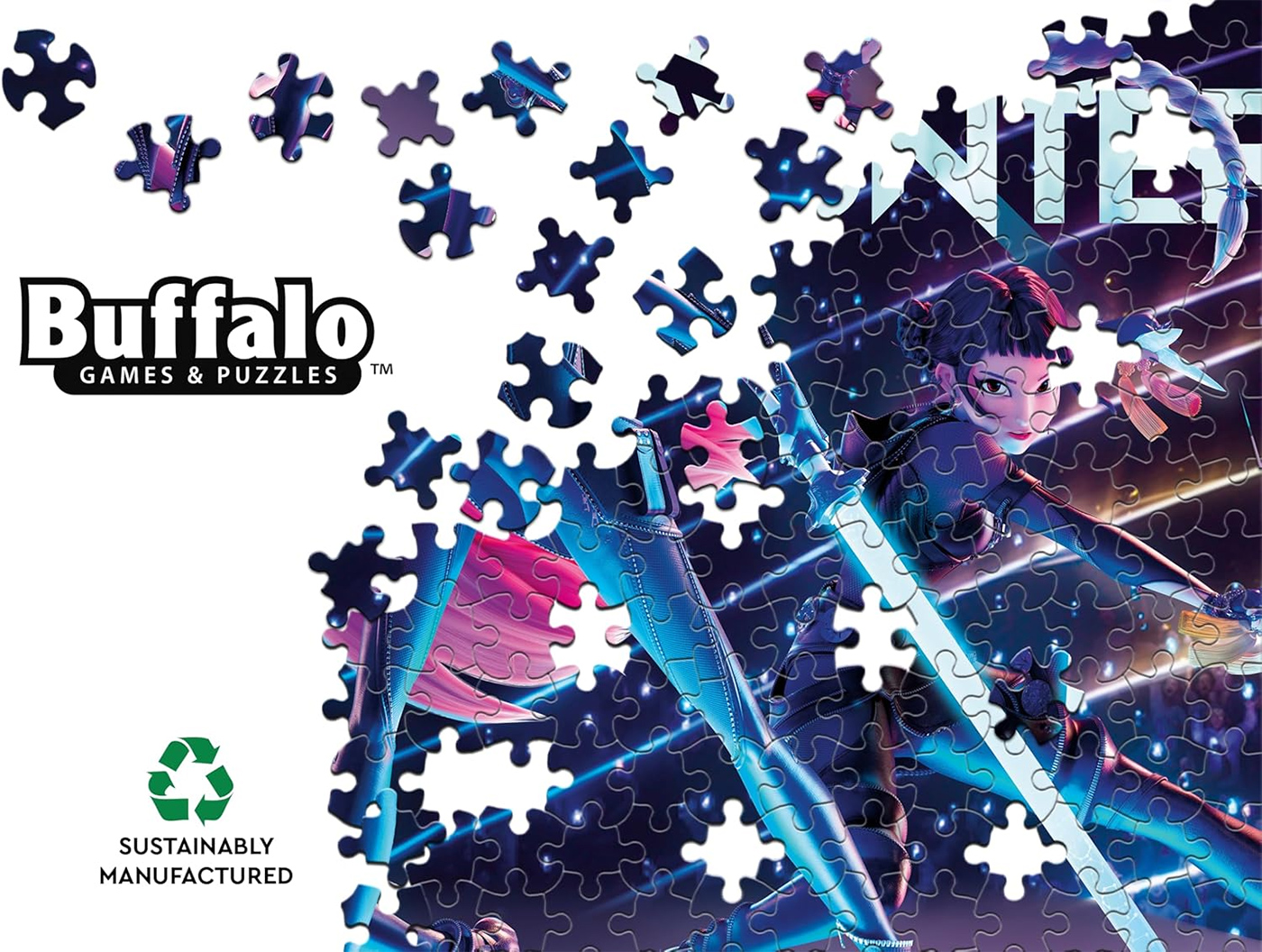 Quebra-Cabeças Metalizados HUNTR/X do filme Guerreiras do K-Pop