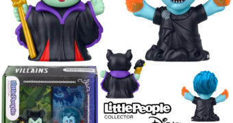 Bonecos Little People Collector Vilãs Disney: Malévola e Hades