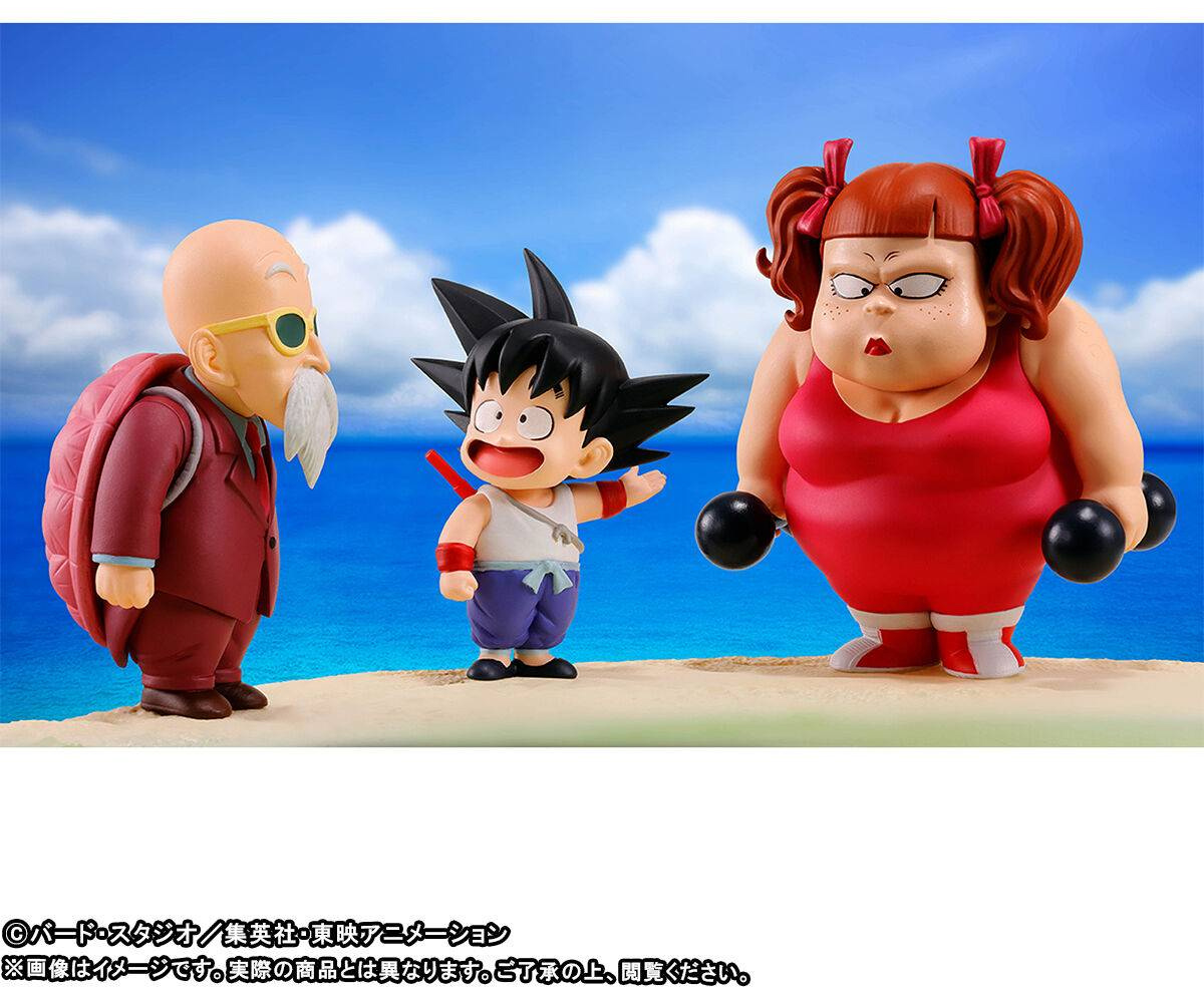Casa do Mestre Kame e Mini-Figuras Dragon Ball World Collectable Figure