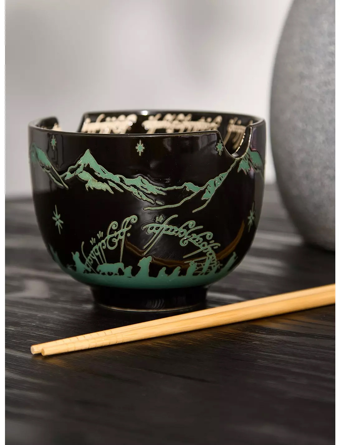 Tigela Ramen O Senhor dos Anéis com a Sociedade do Anel