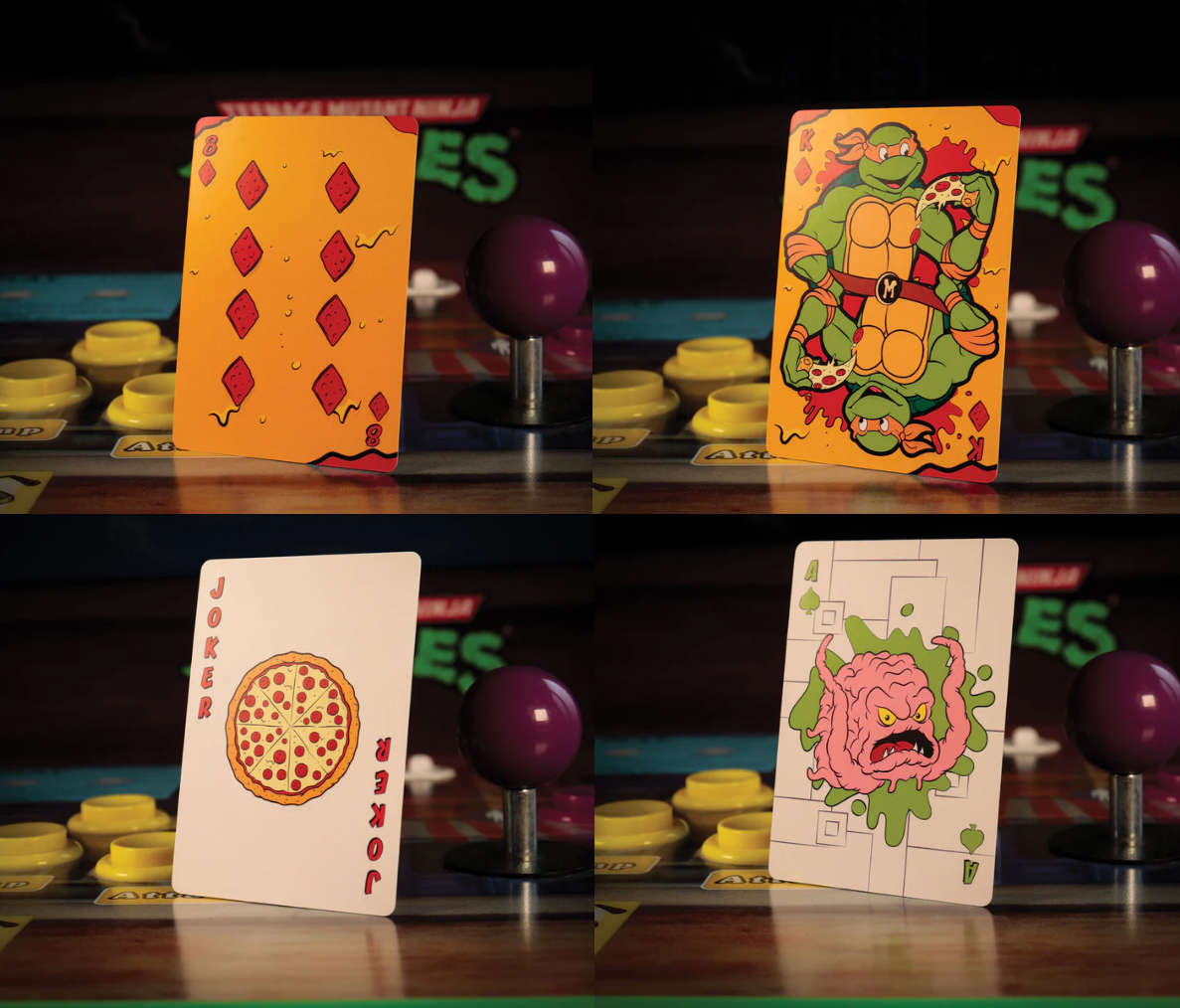 Baralho Fanattik das Tartarugas Ninjas