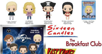 Chaveiros Comédias dos Anos 80: Gatinhas e Gatões, Clube dos Cinco e Picardias Estudantis (Universal Pictures)