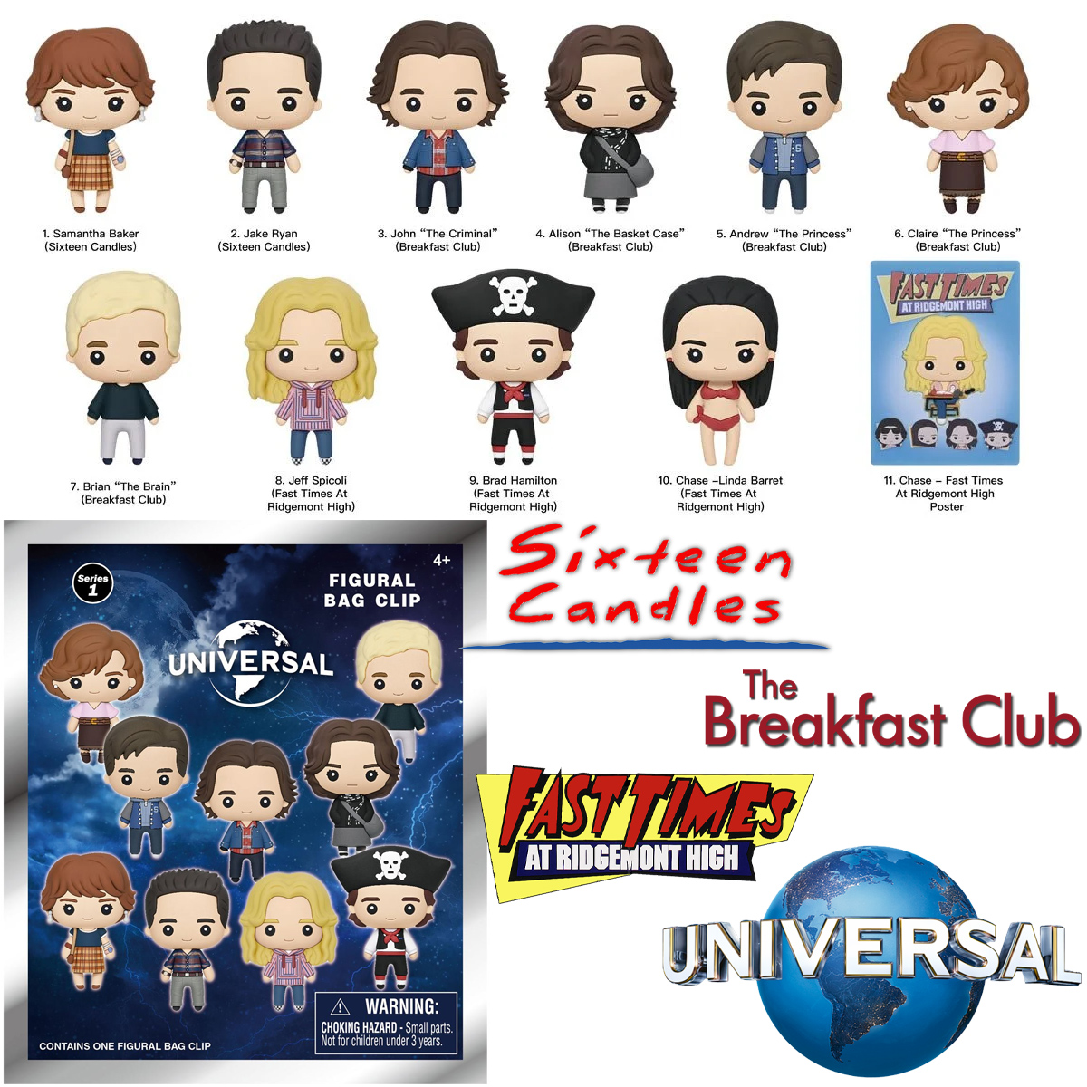 Chaveiros Comédias dos Anos 80