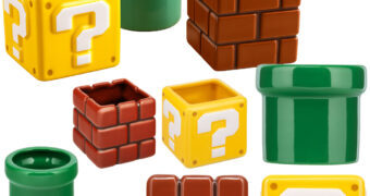 Tigelas de Salgadinhos Super Mario Bros.