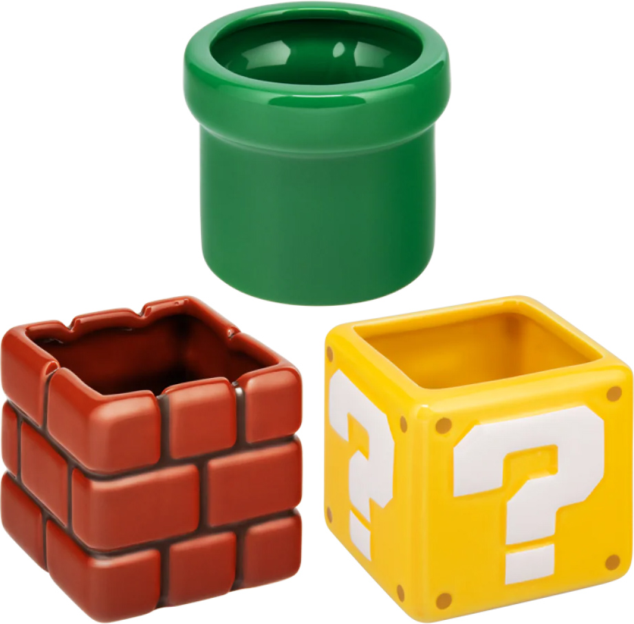 Tigelas de Salgadinhos Super Mario Bros.