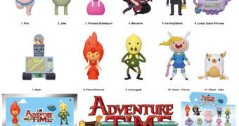 Chaveiros Hora de Aventura (Adventure Time) Série 2 3D Figural Bag Clips